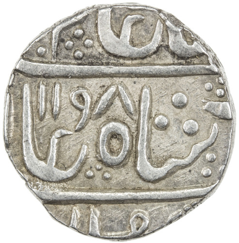 India - Princely States，INDORE: AR rupee (11.14g), 