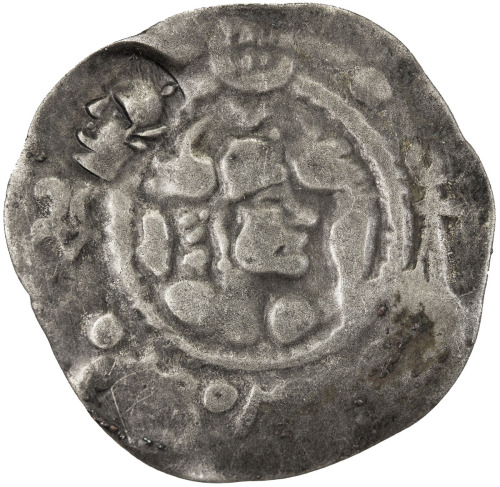 Ancient - Central Asia，NORTHERN TOKHARISTAN: KOBADIEN: Anonymous, ca. 6th-7th century, AR drachm (3.