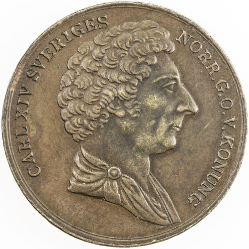 World Coins - Europe，SWEDEN: Carl XIV Johan, 1818-1844, AE skilling, 1832, KM-437, Cr-128, very ligh