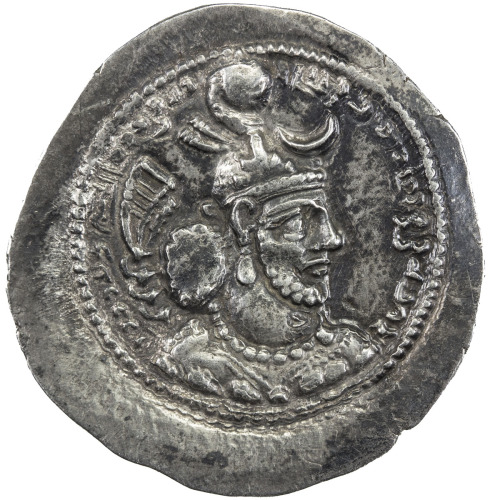 Ancient - Near East，SASANIAN KINGDOM: Yazdigerd I, 399-420, AR drachm (4.30g), AS (the Treasury mint