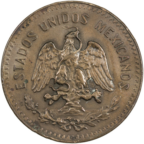 World Coins - The Americas，MEXICO: AE medal, 1920, Perez-281, Grove P-183, 33mm, Union Revolucionari