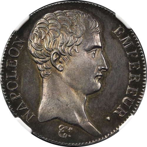 FRANCE Napoleon I ナポレオン1世(1802~15) 5Francs 1806A NGC-MS62 プ儿ーフライク -UNC