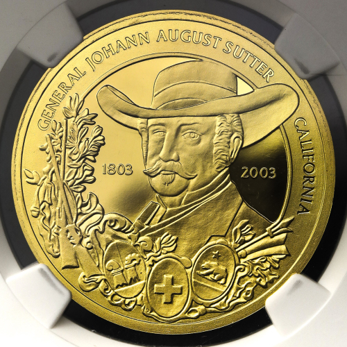 SWITZERLAND Shooting Festival 射击节 500Francs 2003 NGC-PF70 Ultra Cameo Proof