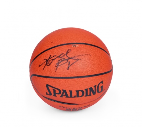  NBA球星科比 亲笔签名篮球