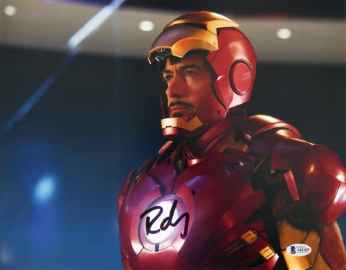  美国男演员小罗伯特·唐尼 亲笔签名剧照