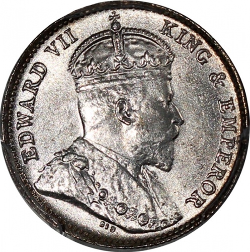  1905-H香港五仙，PCGS MS66，#43097352