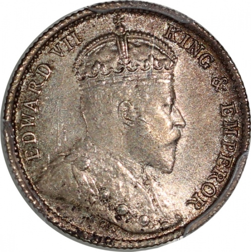  1904年香港五仙，PCGS MS64，#45579834