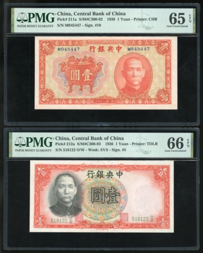 交通银行一组3枚，请参考图片及英文描述