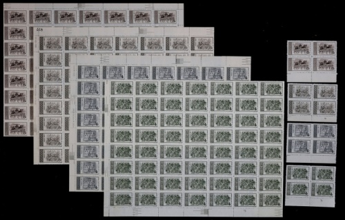  1956年特16东汉画像砖新票共100套