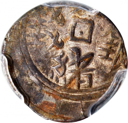  1878年新疆五分银币，PCGS XF Detail有环境损害，#40892759