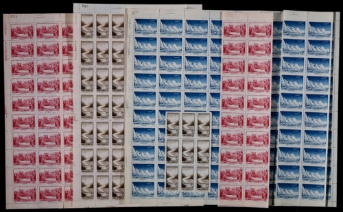  1956年特14康藏、青藏公路新票共100套