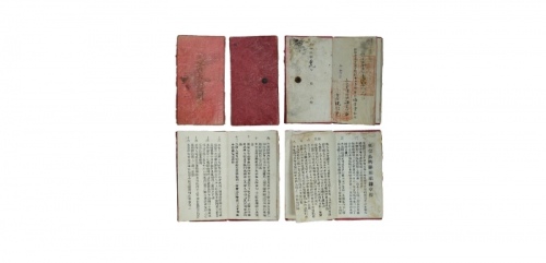  民国东台长明垦团租据 