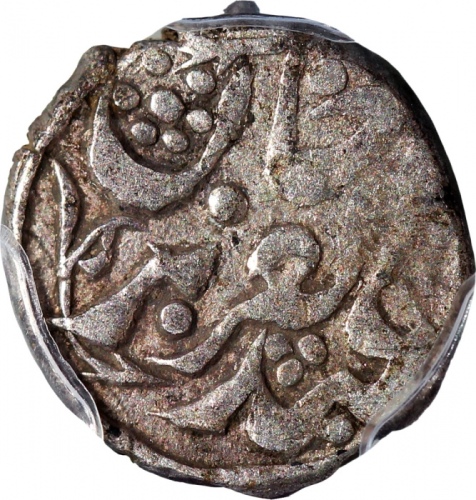  1877年新疆1/2钱银币，PCGS XF Detail有环境损害，#40892715