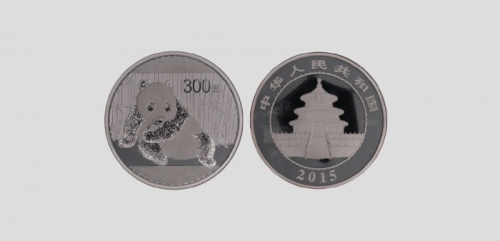  2015年熊猫纪念银币1公斤 NGC PF 69