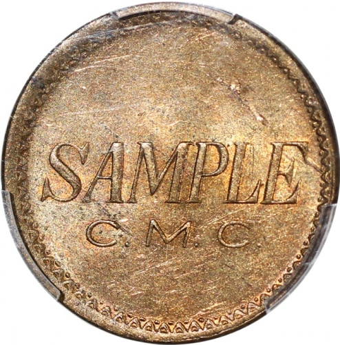  台湾造币厂试验币3枚一组，正面带「SAMPLE C.M.C.」字样，均评PCGS MS61，#42631810，42631737，42631729