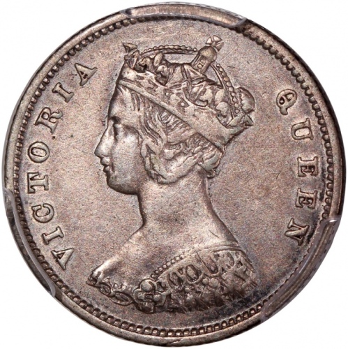  1863/33，1865，1866，1868/8香港维多利亚一毫一组4枚，分别评PCGS XF Detail (有清洗)，AU Detail (有清洗)，XF Detail (有清洗)，XF Deta