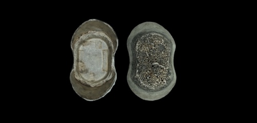  清“东海关 光绪年月 匠鲁协中 增记”五十两银锭 