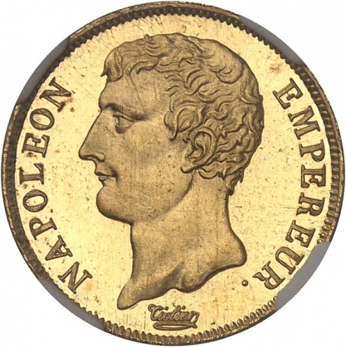  1804年法国拿破仑一世20法郎 NGC SP 66 Napoléon Ier (1804-1814). 20 francs Napoléon Empereur