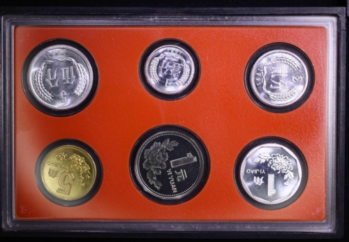  1991年中华人民共和国流通硬币套装精制 完未流通