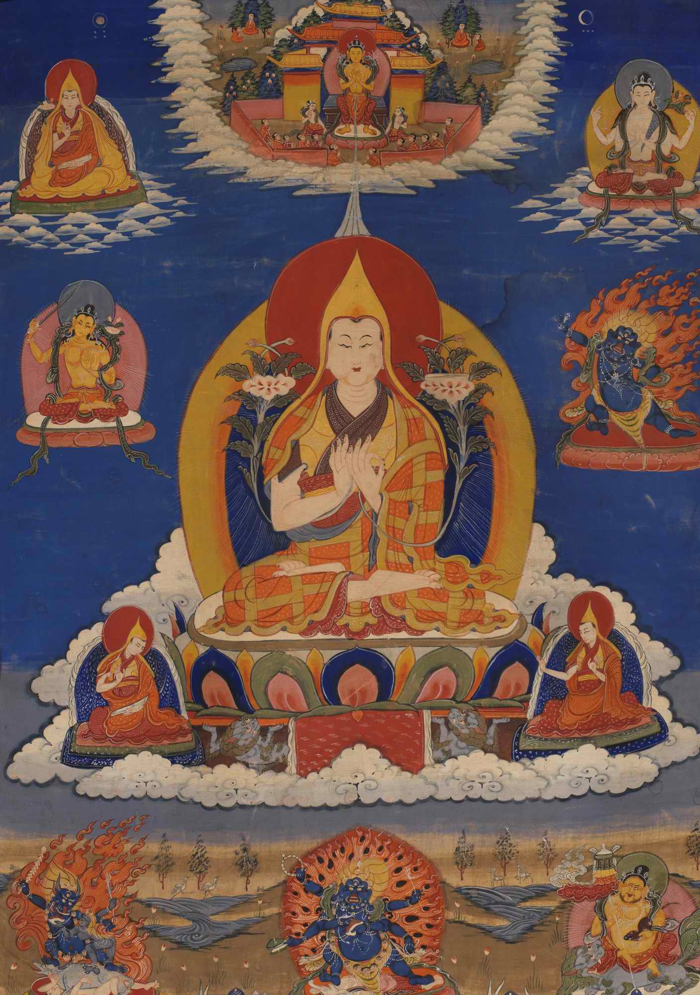 19世纪宗喀巴TSONGKHAPA 19世纪宗喀巴