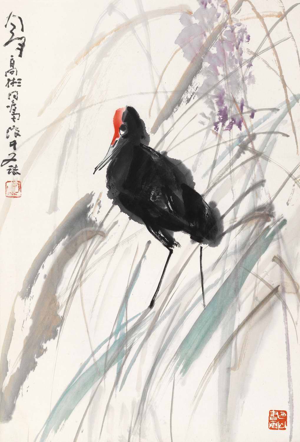 李琼久 花鸟