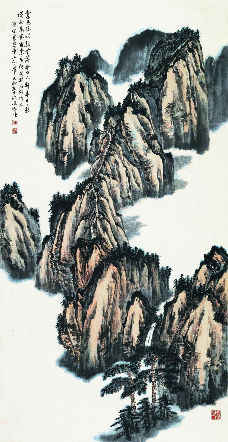 谢临风 华山仙人峰