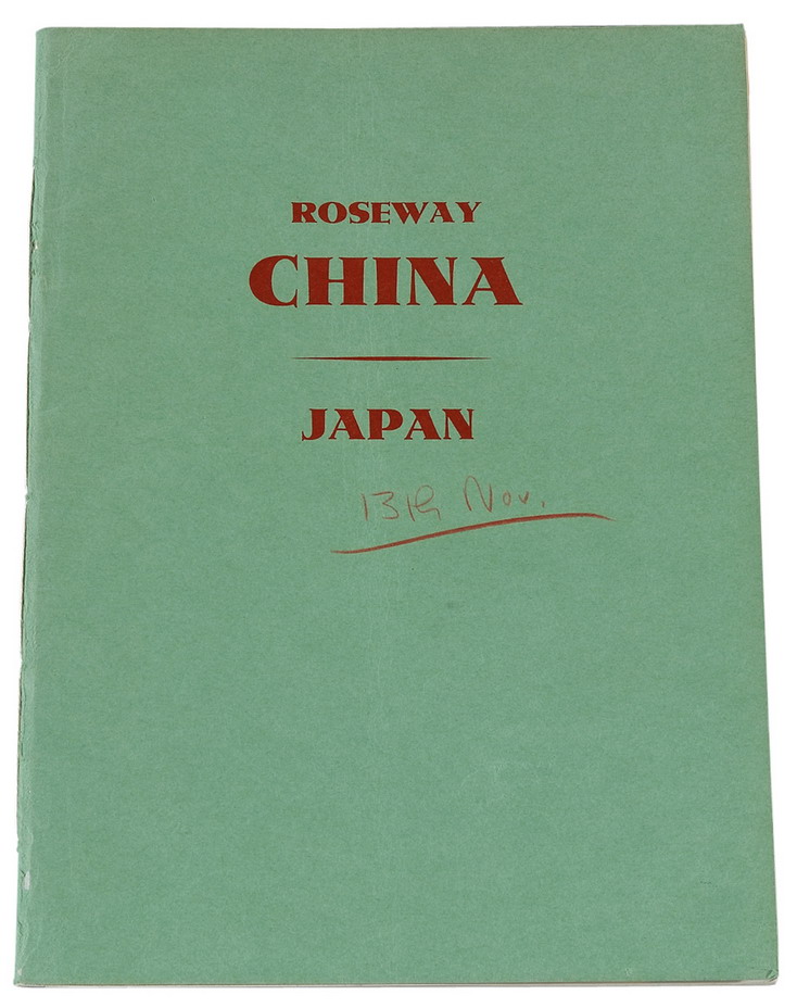 L 1963年11月英国伦敦Robson Lowe公司举办罗斯威爵士(Sir David Roseway)华邮专集拍卖目录