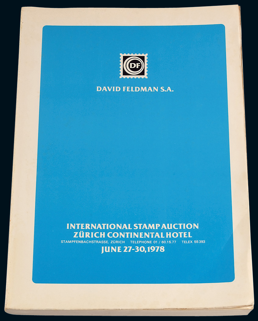 L 1978年6月瑞士DAVID FELDMAN S.A.公司拍目目录一册