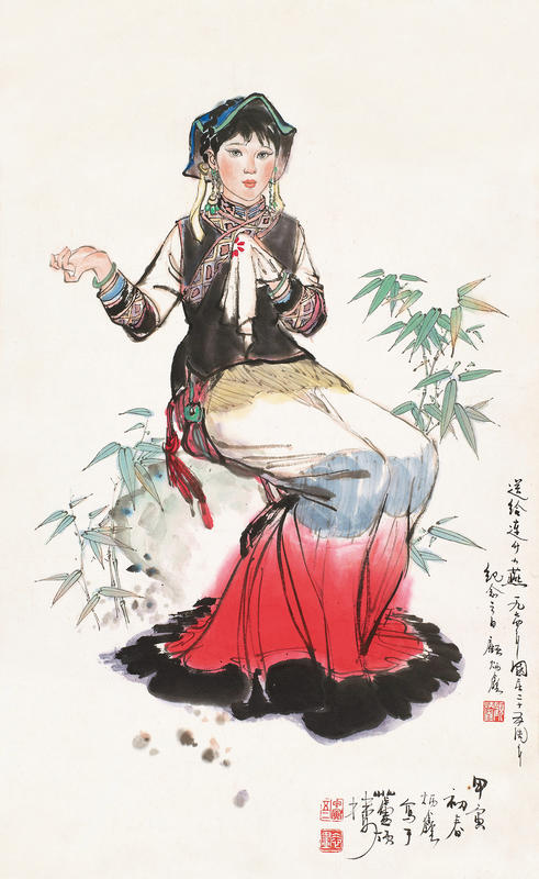 顾炳鑫 绣花女  