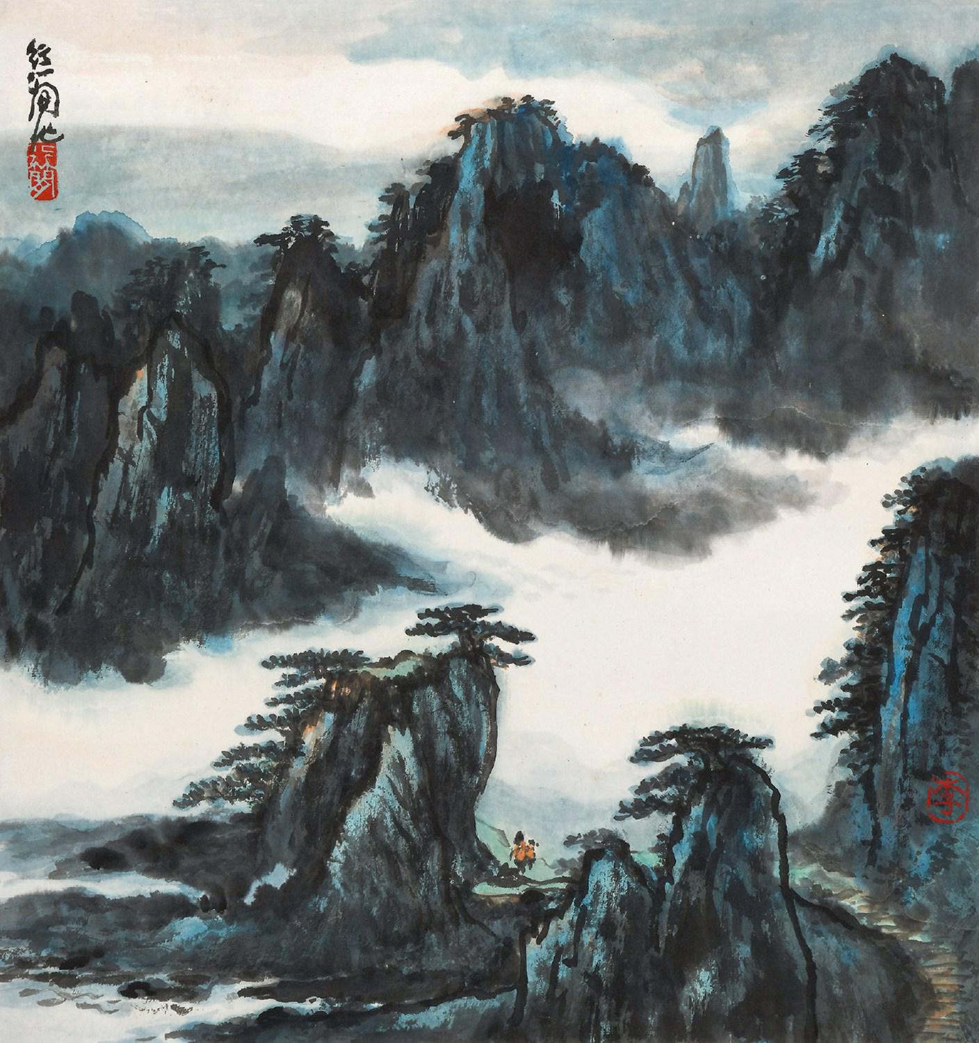 李行简 云山行  