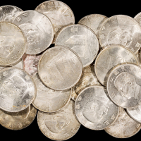 孙像船洋民国23年壹圆26枚 近未流通