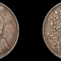 袁世凯像民国三年壹圆军阀 PCGS VF Details