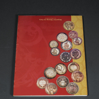 1995年《The Irving Goodman Auction》拍卖目录一册，本场拍卖品中含著名的上海一两样币、上海贰钱样币、七三反版样币全套、浙江魏碑体七钱二分样币、二十一年金本位壹圆样币、贵州竹