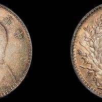 袁世凯像民国三年壹圆O版 PCGS MS 64