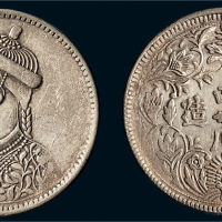 1903年四川省造光绪像卢比（LM357）