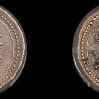 湖南省造长沙乾益字号柒钱 PCGS AU Details