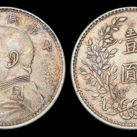 3年袁像壹圆银币军阀版