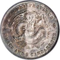 安徽省造光绪24年七钱二分ASTC高四 PCGS MS 62