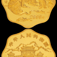 1998年虎年生肖1公斤金币