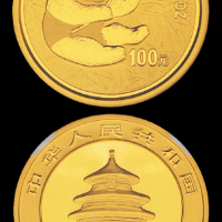 2000年熊猫1盎司金币NGC68