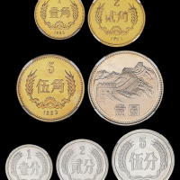 1983年流通银币一套7枚NCG66-69