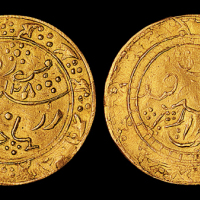 1874年新疆金币一枚