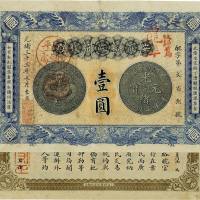 光绪三十三年（1907年）安徽裕皖官钱局壹圆 八品