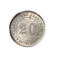 民国四年(1915年)广东省造贰毫银币（LM147）