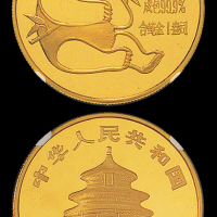 1982年熊猫1盎司金币NGC68
