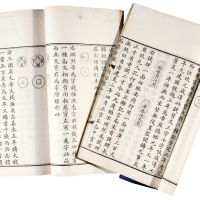 清梁诗正、蒋溥等编纂《西清古鑑钱录卷》十六卷计两册