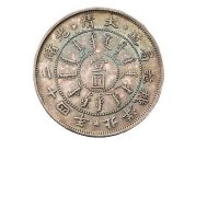 光绪二十四年北洋机器局壹圆银币一枚