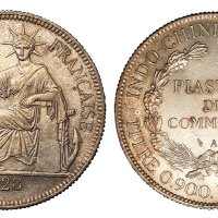 1928年安南壹圆银币一枚
