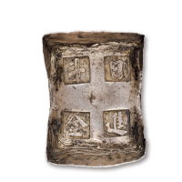 清末民初江西“日进斗金”十两方锭一枚，特定用途吉语锭，颇受藏家喜爱，保存完好