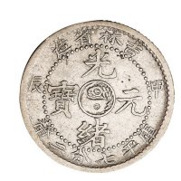 1903年癸卯吉林省造光绪元宝库平七分二厘银币二枚